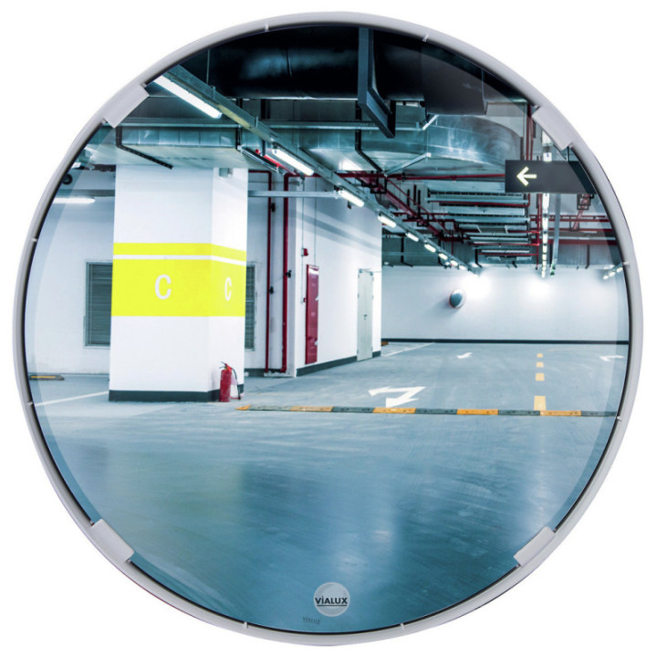 Miroir multi-usages rond et rectangulaire