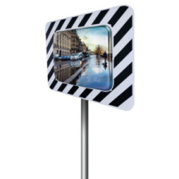 Miroir agglomération inox