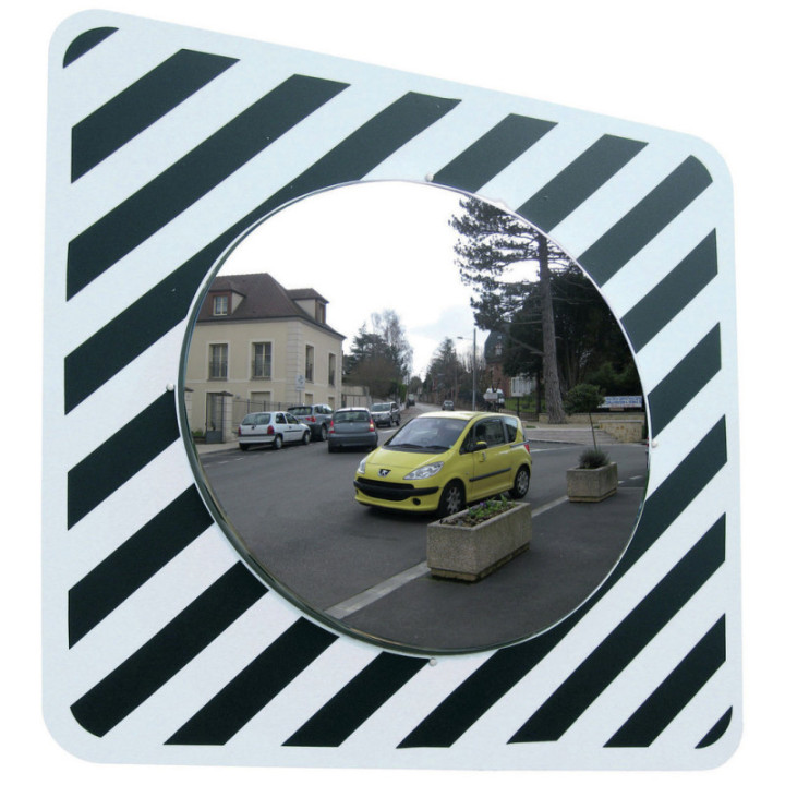Miroir agglomération inox