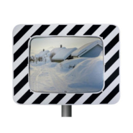 Miroir agglomération antigivre et antibuée