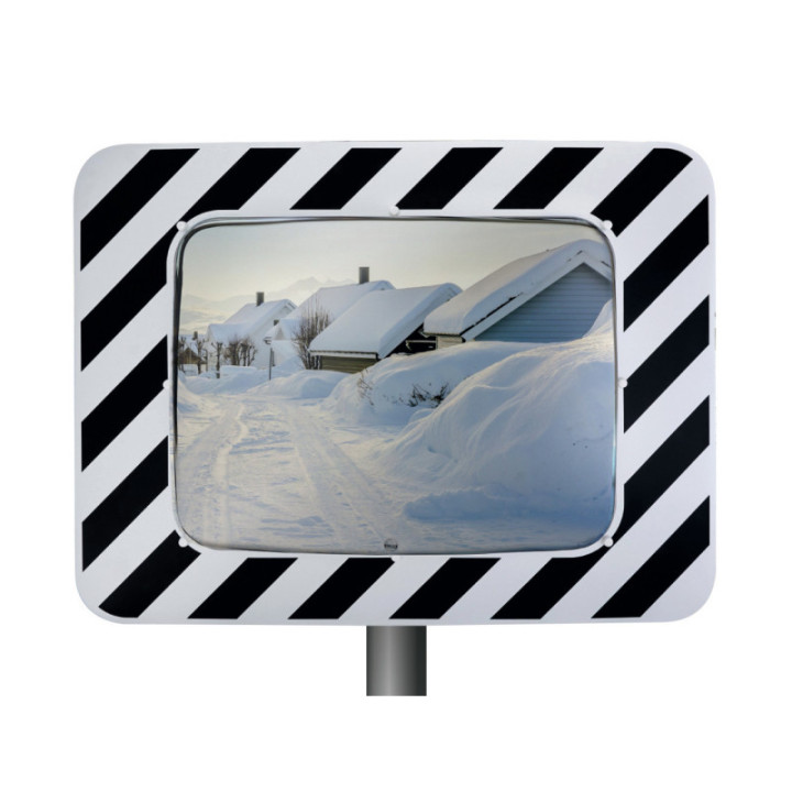 Miroir agglomération antigivre et antibuée