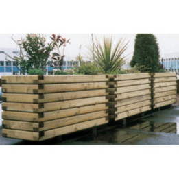 Jardinière bois Sètes