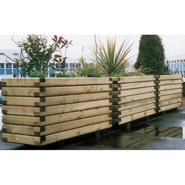 Jardinière bois Sètes