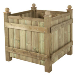 Jardinière bois Nancy carrée