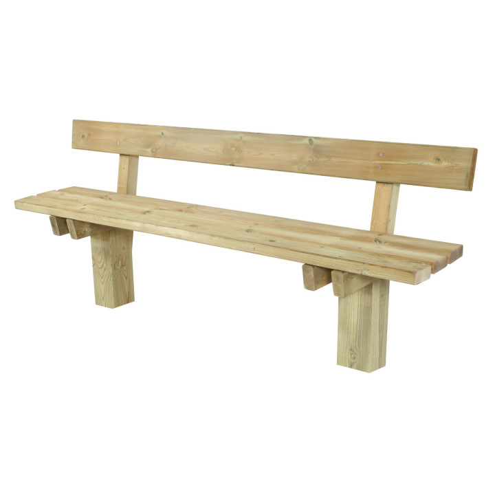 Banc bois Le Landais