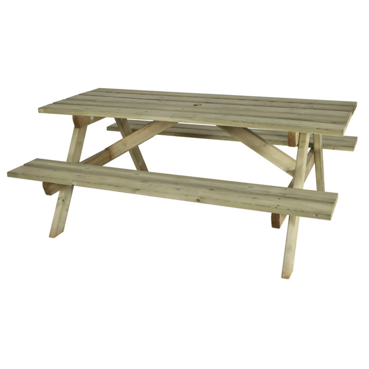 Table pique-nique bois Lens