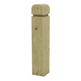 Borne bois à rainure