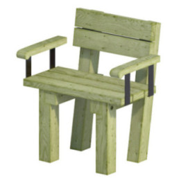 Gamme Séniors banc et fauteuil Le Nuiton