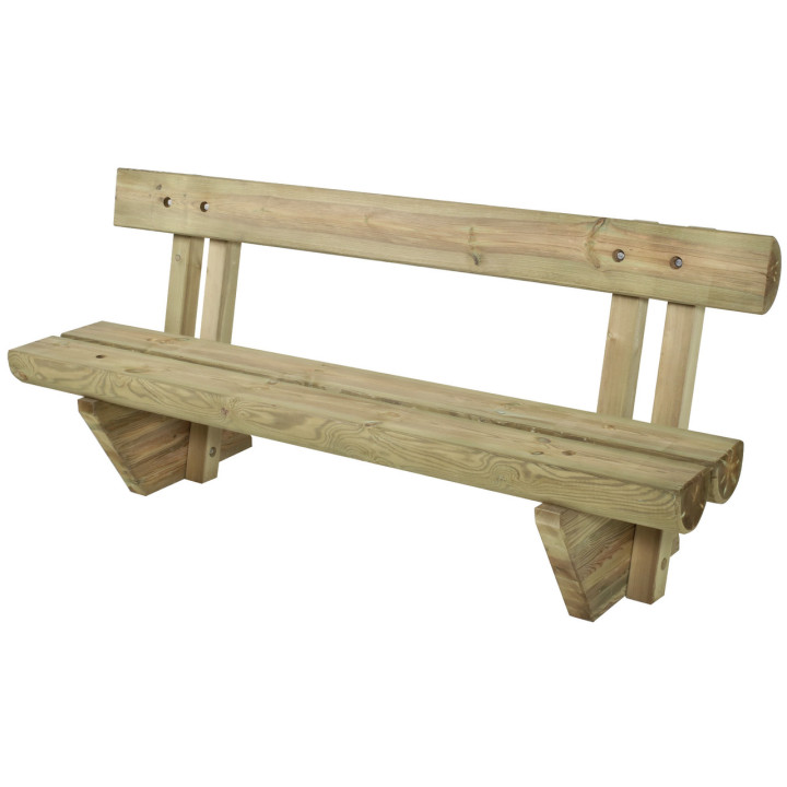Banc bois Grassois