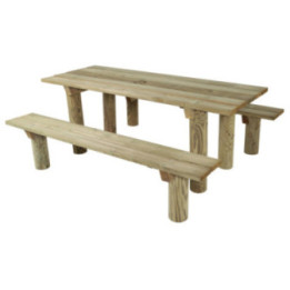 Table pique-nique bois Rennes