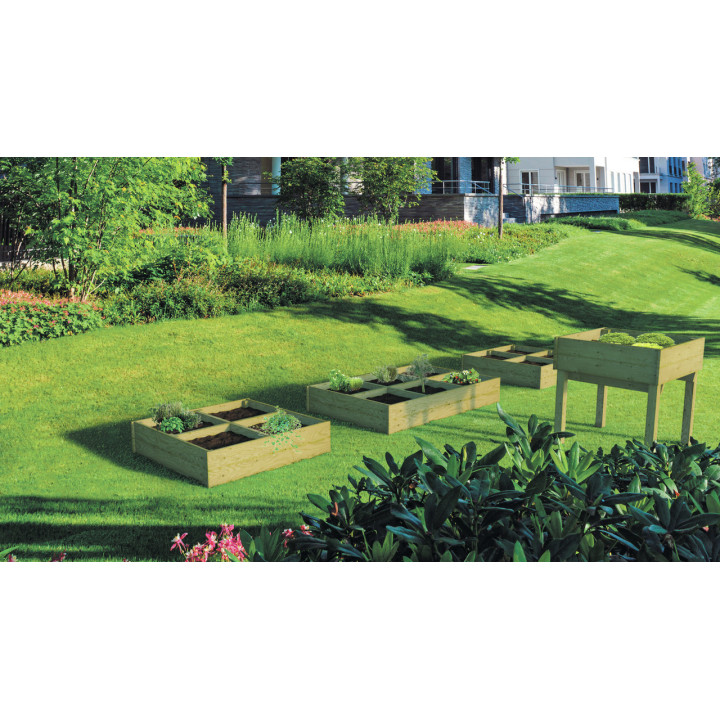 Carré Potager bois Malix