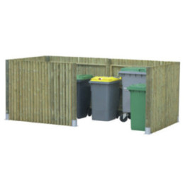 Sabot cache conteneurs Péageois
