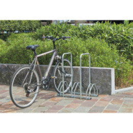 Support vélo 3 à 5 places avec arceau antivol