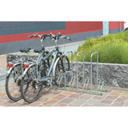 Support vélo 3 à 5 places avec arceau antivol