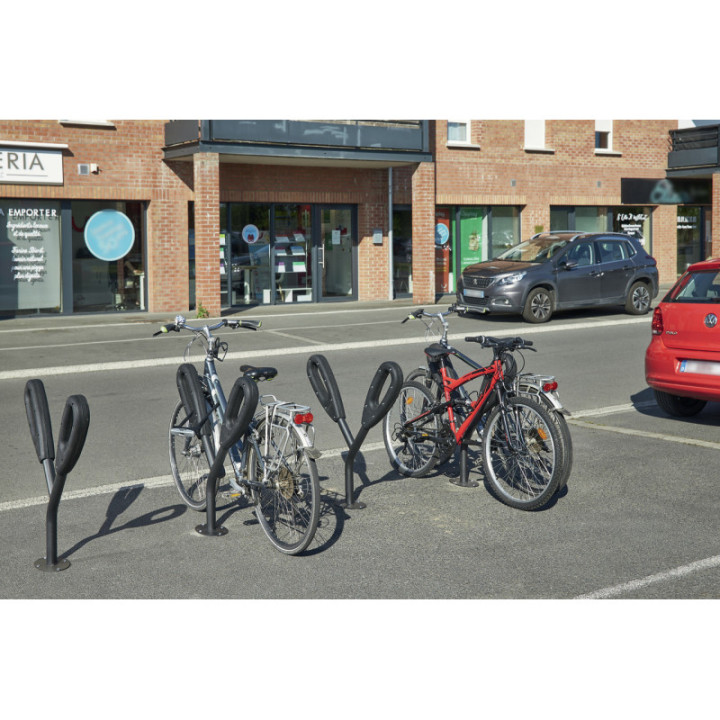 Appui vélo Papillon