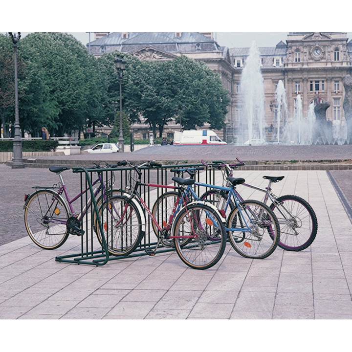 Support vélo 16 places face à face