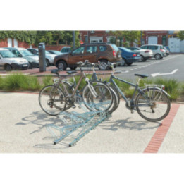 Support vélo face à face