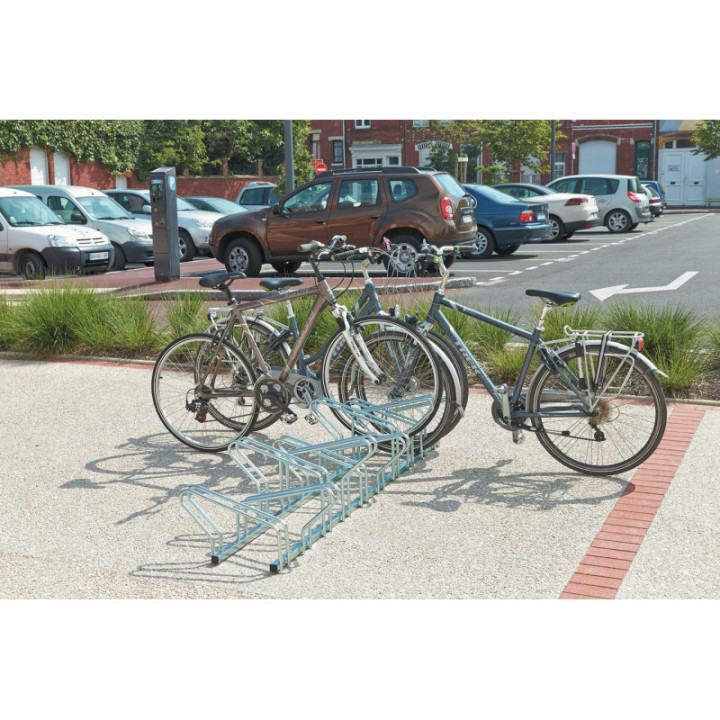 Support vélo face à face