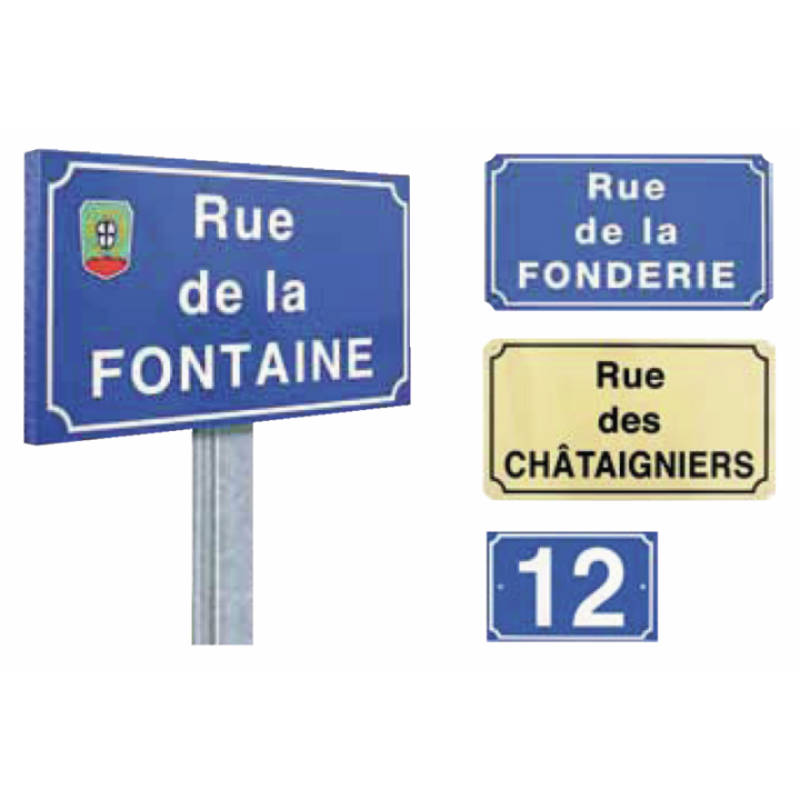 Plaque de rue