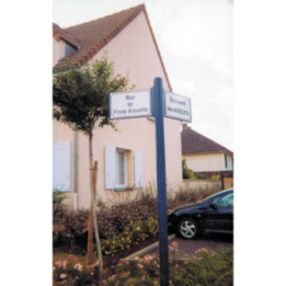 Plaque de rue gamme Étoile