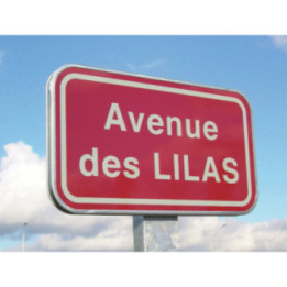 Panneau de rue gamme Profil
