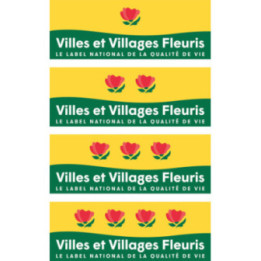 Panneau "ville fleurie" ou "village fleuri"