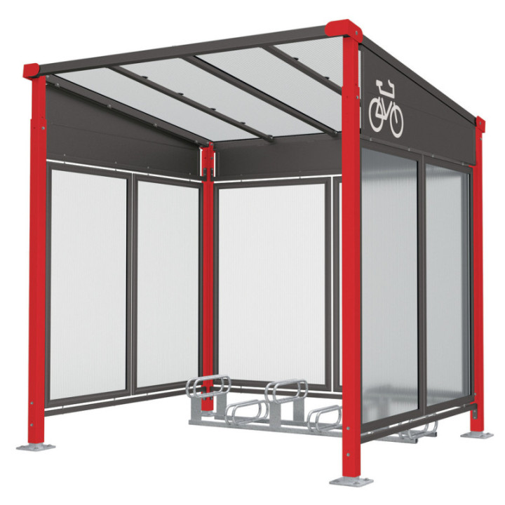 Abri cycle Milanais