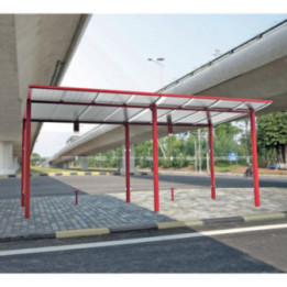 Abri-bus acier Modulo