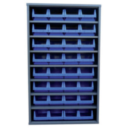 Armoire 32 bacs de 10 L // sans porte