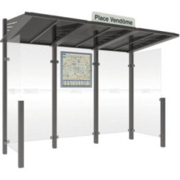 Assise pour abri bus Conviviale®