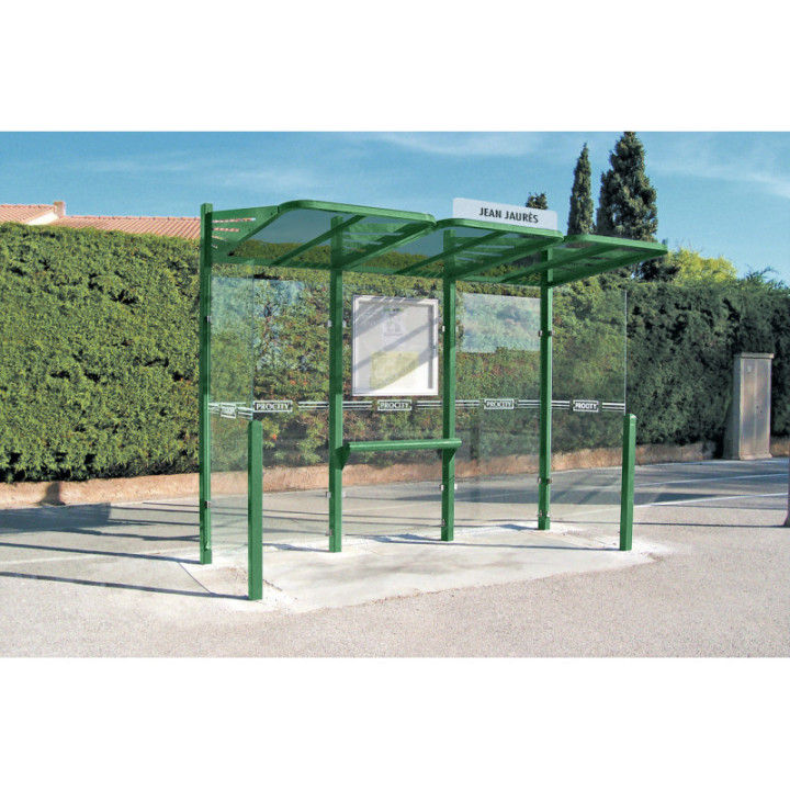 Assise pour abri bus Conviviale®