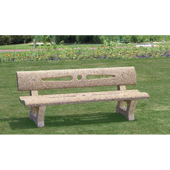 Banc béton Confort