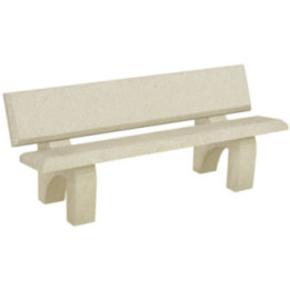Banc béton Domino