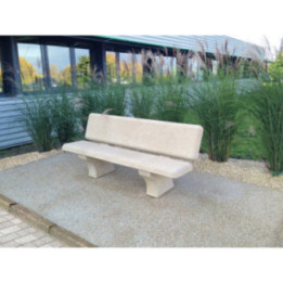 Banc béton Lisbonne