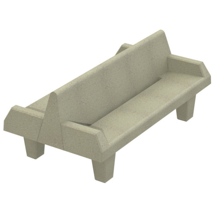 Banc béton New York