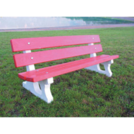 Banc et banquette bois et béton L'Argentonnais