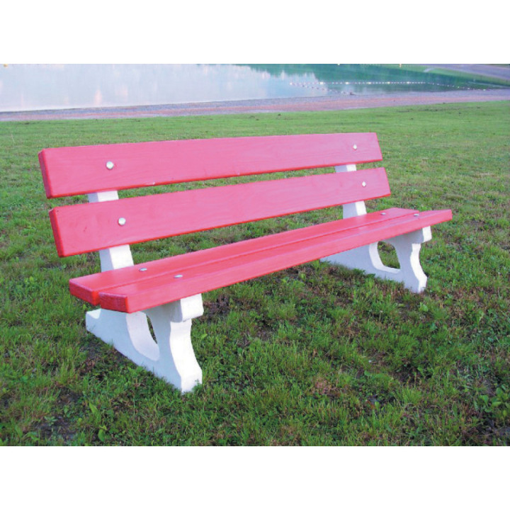 Banc et banquette bois et béton L'Argentonnais