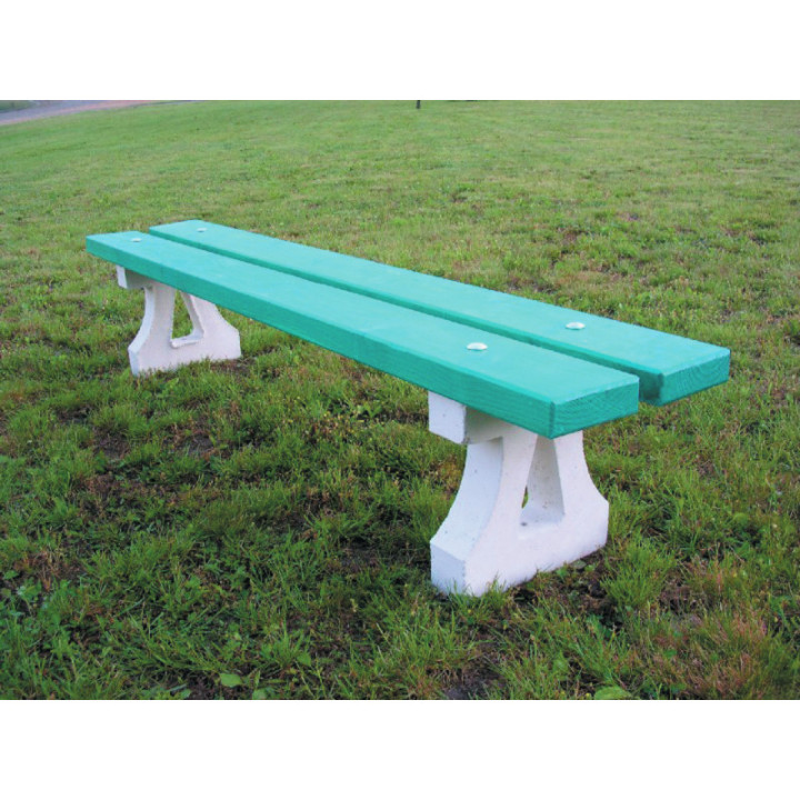 Banc et banquette bois et béton L'Argentonnais