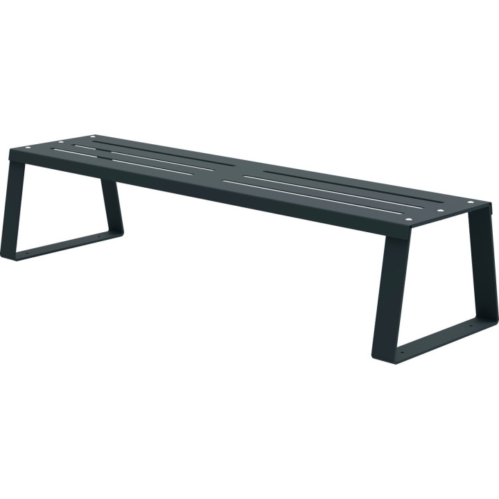 Banc et banquette publics Ballade métal