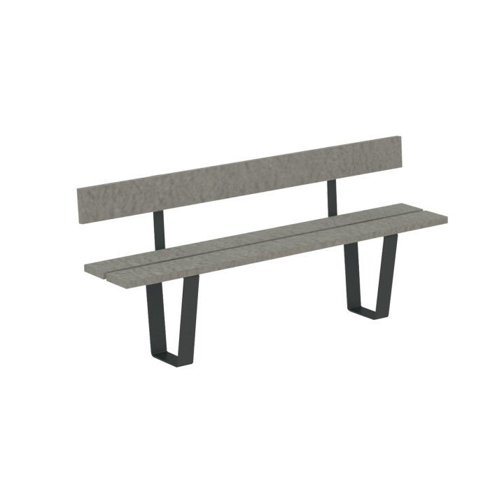 Banc et banquette recyclés Mixy