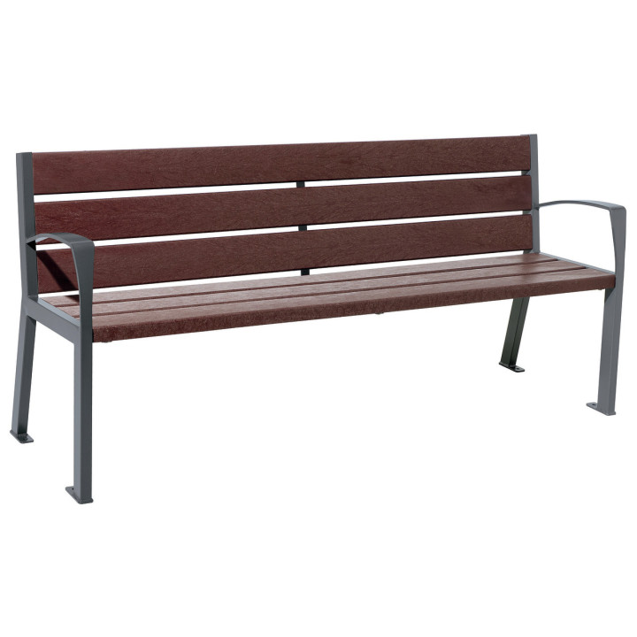 Banc lames recyclées Silaos