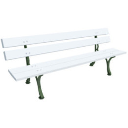 Banc plastique PVC Napoli