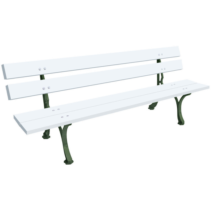 Banc plastique PVC Napoli