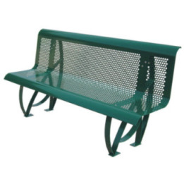 Banc public acier Niçois