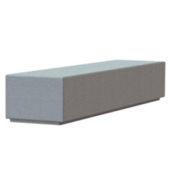 Banc sans dossier Lagos béton