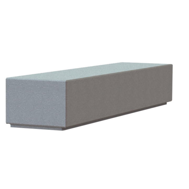 Banc sans dossier Lagos béton