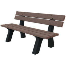 Bancs et fauteuil plastique recyclé Apollo