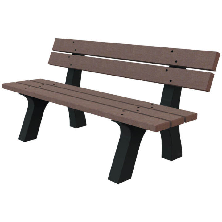 Bancs et fauteuil plastique recyclé Apollo