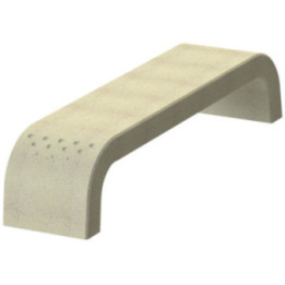Banquette béton Time