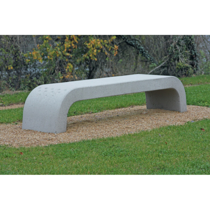 Banquette béton Time